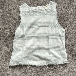 Striped Sleeveless Top